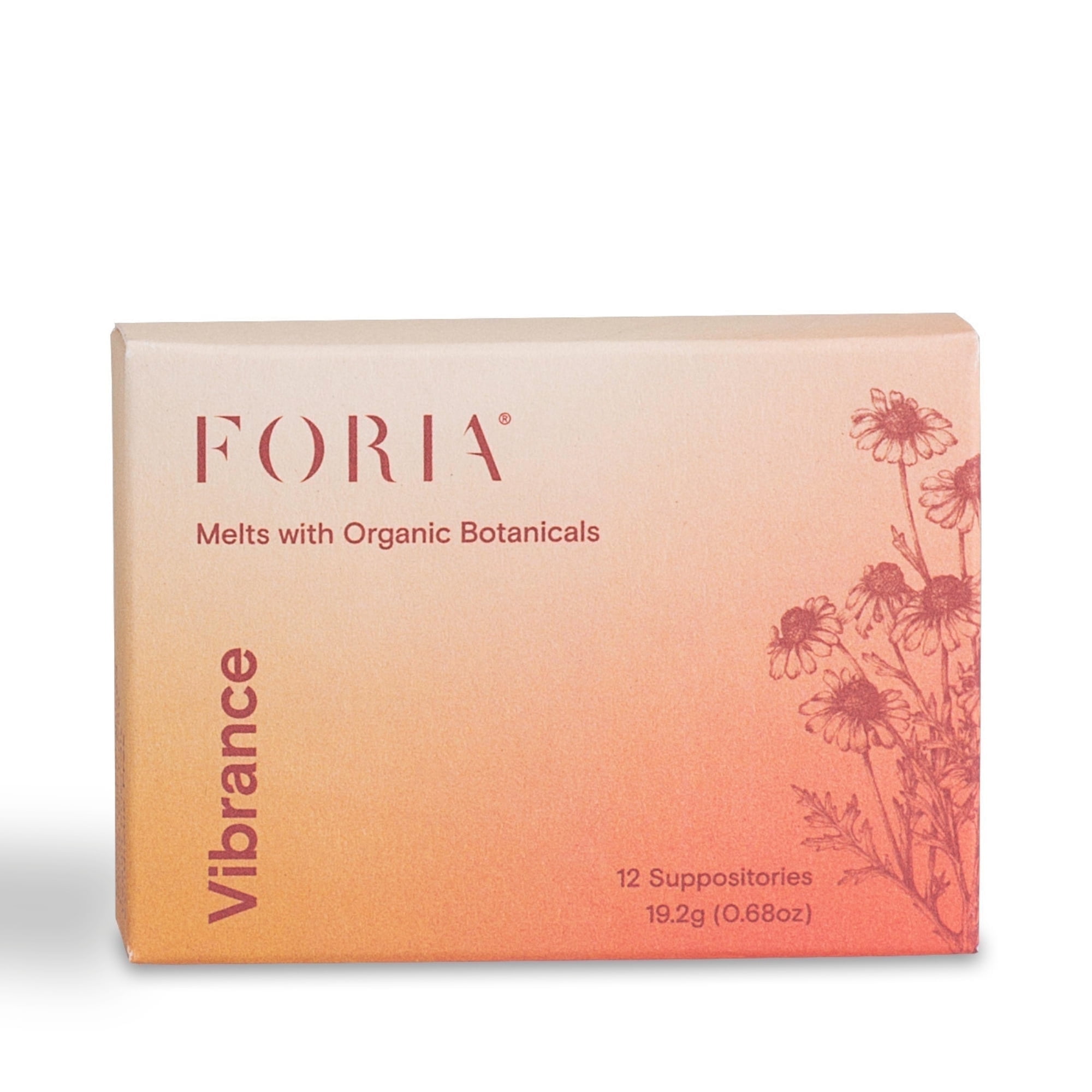 Foria Everyday Vibrance Melts with Organic Botanicals, Vibrance Collection, 12pk