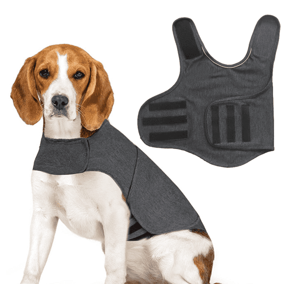 Forievic Dog Anxiety Jacket | Vet Recommended Calming Solution Vest for Fireworks, Thunder, Travel, & Separation, M
