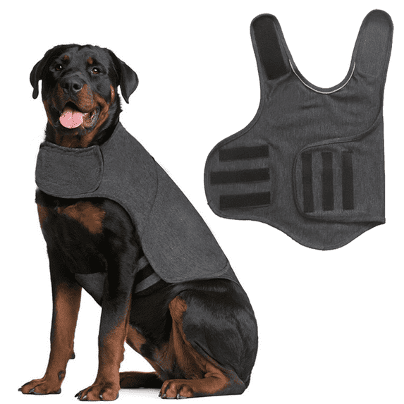 Forievic Dog Anxiety Jacket | Vet Recommended Calming Solution Vest for Fireworks, Thunder, Travel, & Separation, XXL