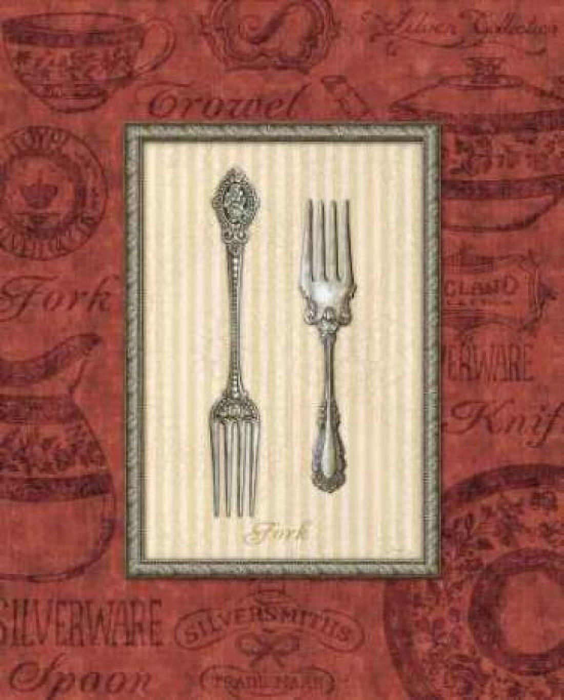 Fork Canvas Art - Charlene Audrey (20 x 24)