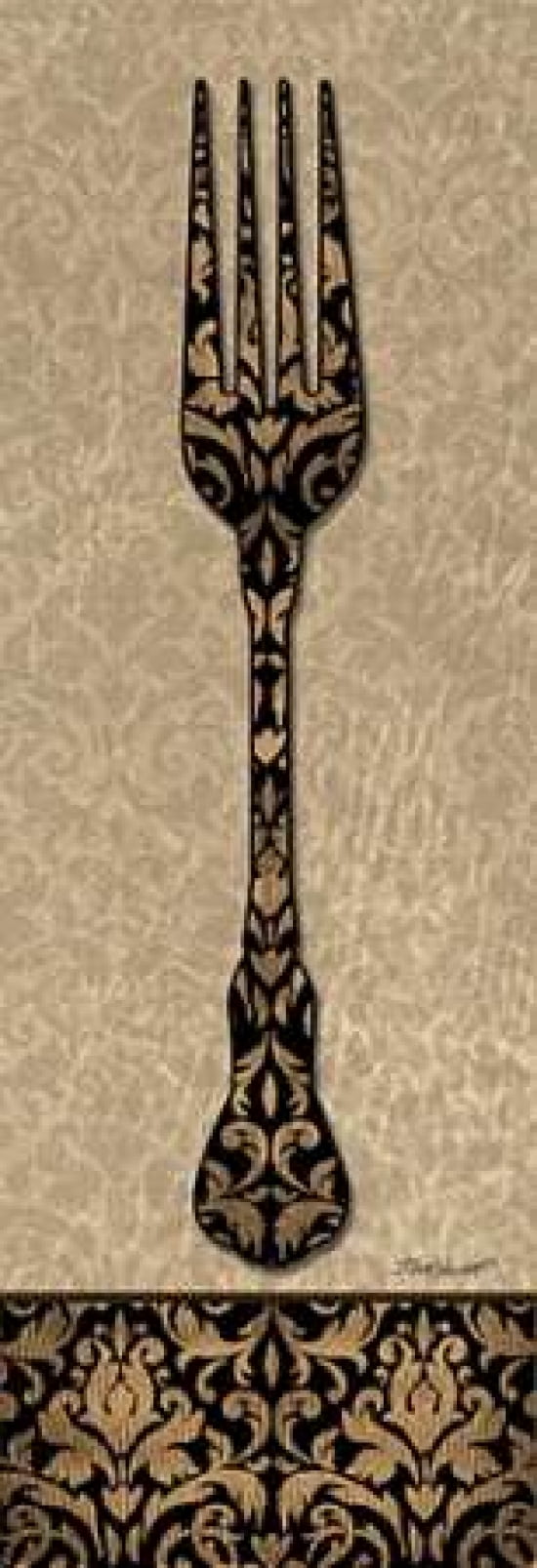 Fork Canvas Art - Todd Williams (10 x 20)