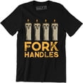 thumbnail image 1 of Fork Handles - Four Candles The Two Ronnies Men's Funny T-Shirt, 1 of 4
