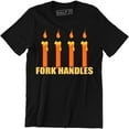 thumbnail image 1 of Fork Handles - Four Candles The Two Ronnies Men's Funny Tee Shirt, 1 of 4