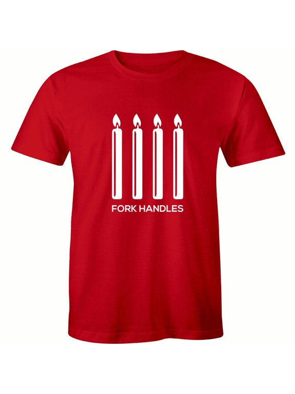 Fork Handles - Four Candles The Two Ronnies Men's Funny Tee