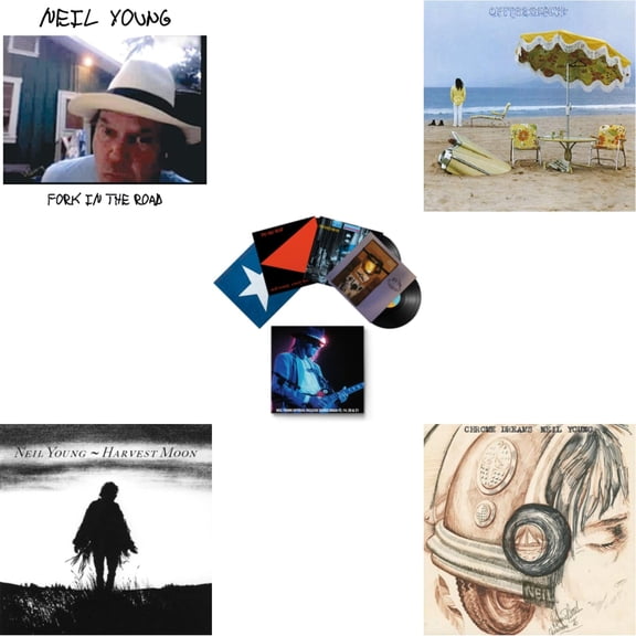 Fork In The Road (140G) & Harvest Moon (2LP) & Official Release Series Discs 13, 14, 20 & 21 & On The Beach & Chrome Dreams (2LP)