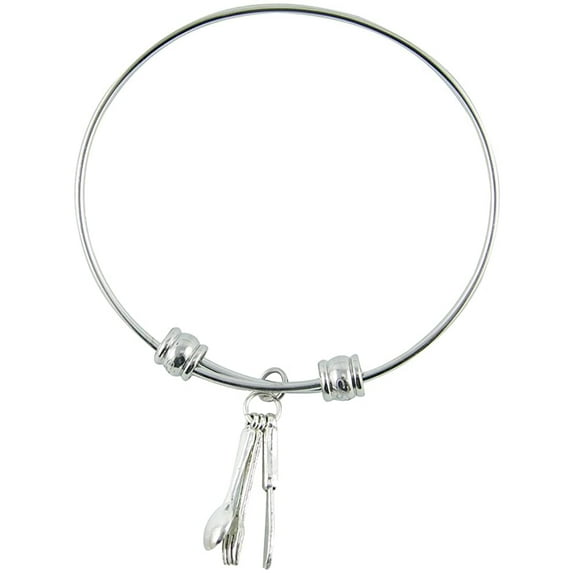 Fork Knife Spoon Bangle