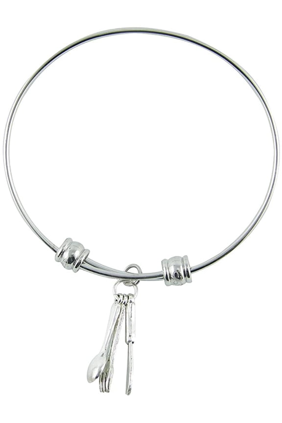 Fork Knife Spoon Bangle