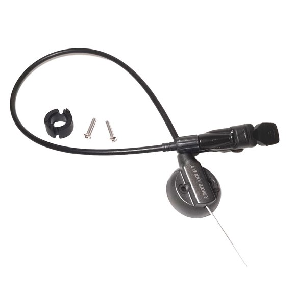 Fork Lockout Switch, for Bicycle Suspension Forks, Aluminum Alloy, Black