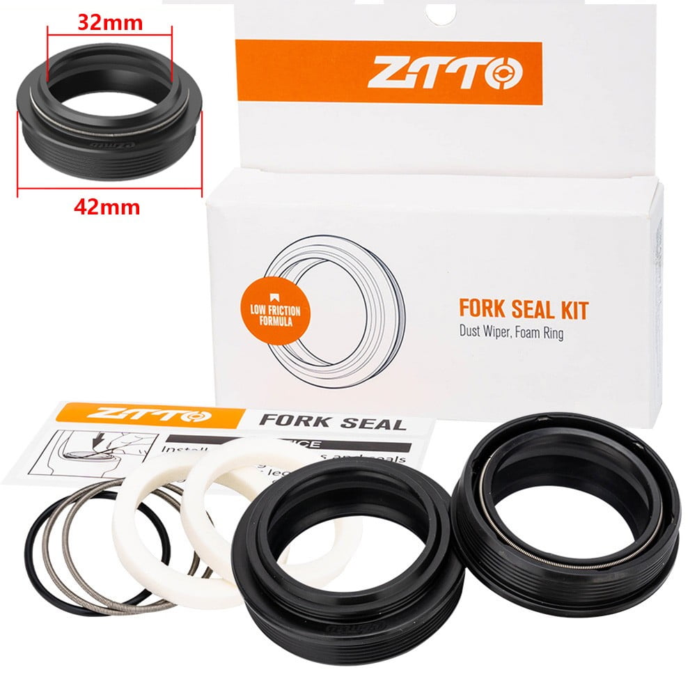 Fork Seal Kit Dust Wiper Dust Seal Rubber O-Ring For Fox Epixon Seal Wiper 30 32 34 35 36 38 40Mm Bike Part,32X42Mm