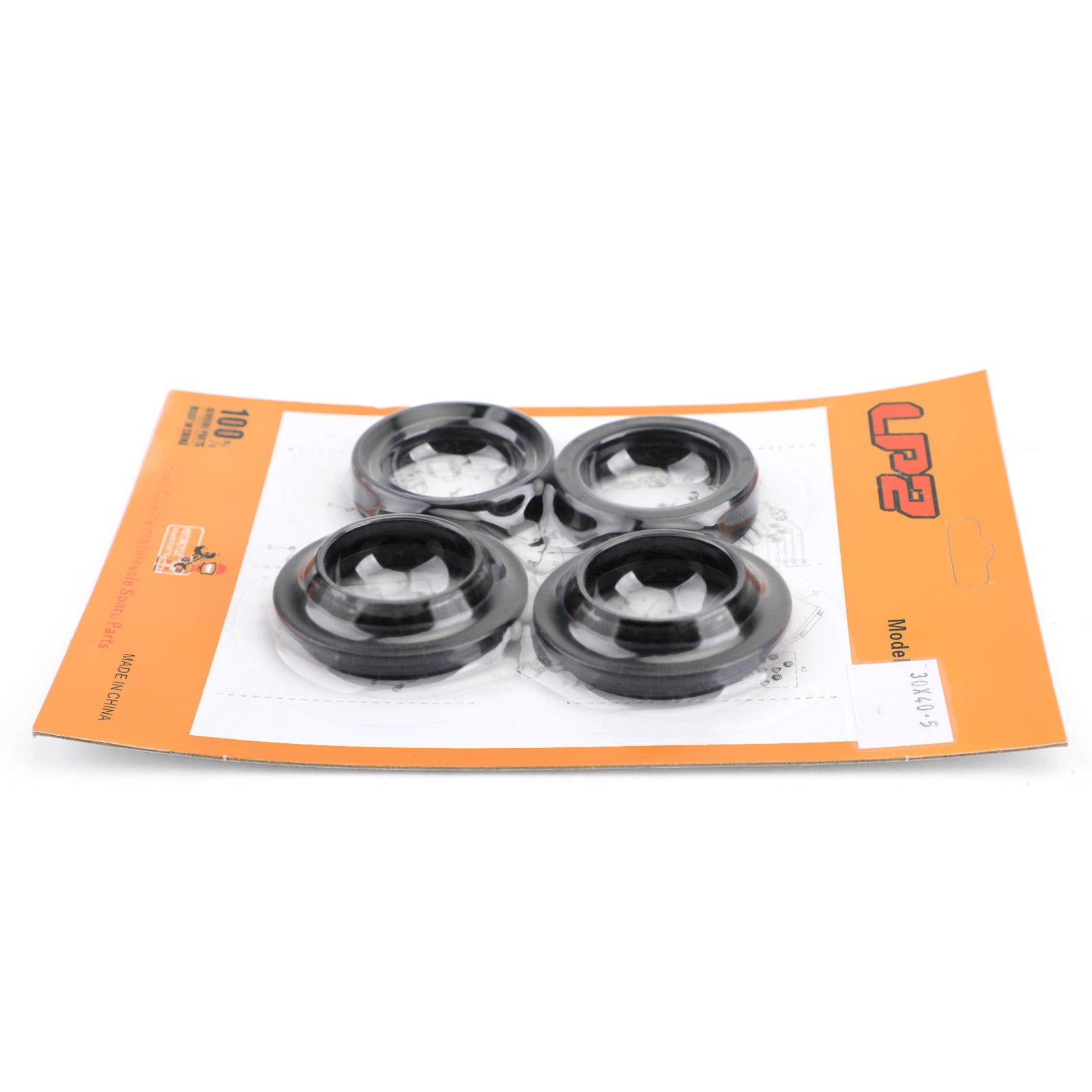 Fork Seal & Dust Kit – 30x40.5x10.5mm – Fits Yamaha TTR125 TY125 & Suzuki AN125 – 4PCS