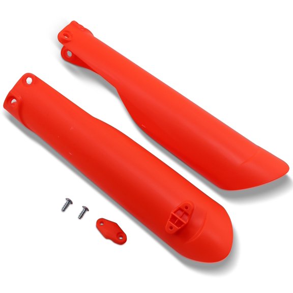 Fork Slider Protectors - Neon Orange