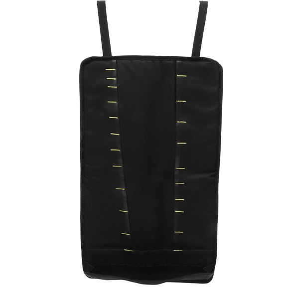 Fork Storage Bag Chef with Bag Knife Storage Bag Fork Bag Travel 58X35X1cm Black