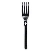 Fork WeGo Polystyrene Fork, Black, 1000/Carton