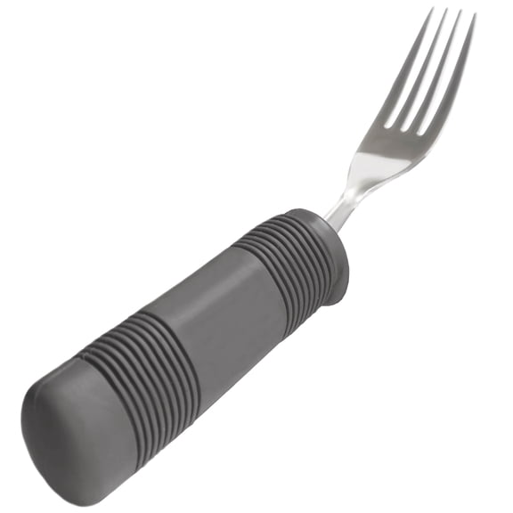 Fork with Wide Rubber Handle
