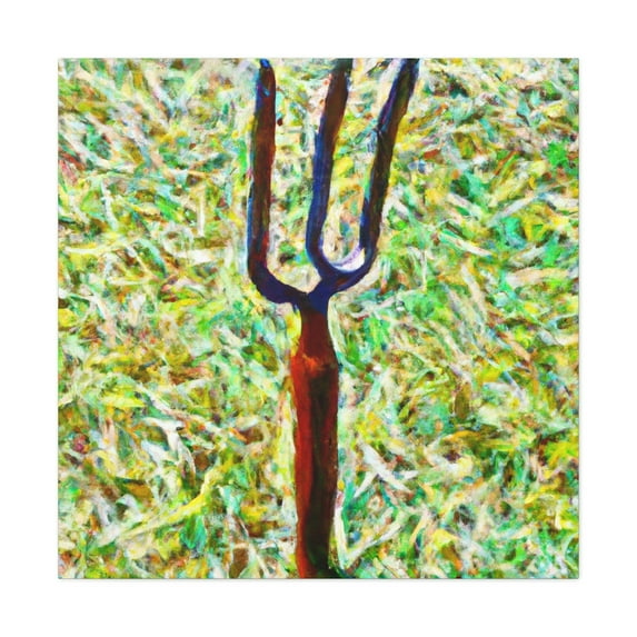 "Forked Splendor Breaking". - Canvas
