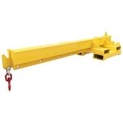 Forklift Adjustable Mobile Crane Truss Jib Boom Bidirectional Lifting Hoist Truss Jib Boom Hook 2T Load Capacity