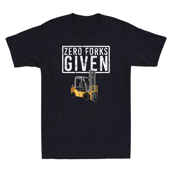 Forklift Driver Art Funny Forklift Operator Saying Gift Vintage Men's T-Shirt
