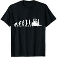 thumbnail image 1 of Forklift Driver Fork Hoist Evolution Warehouse Worker TShirt, 1 of 4