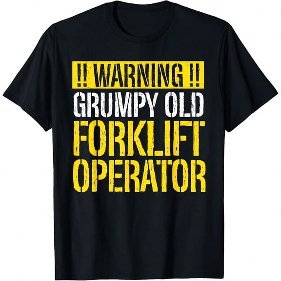 Forklift Drr Old Forklift Operator Forklifter T-Shirt.JPG