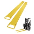 thumbnail image 1 of Forklift Extensions, 72" Fork Extensions 5.5" Width, Heavy Duty Steel Pallet Extensions for Forklifts, 1 Pair Forklift Extensions for Forklift Truck, 1 of 7