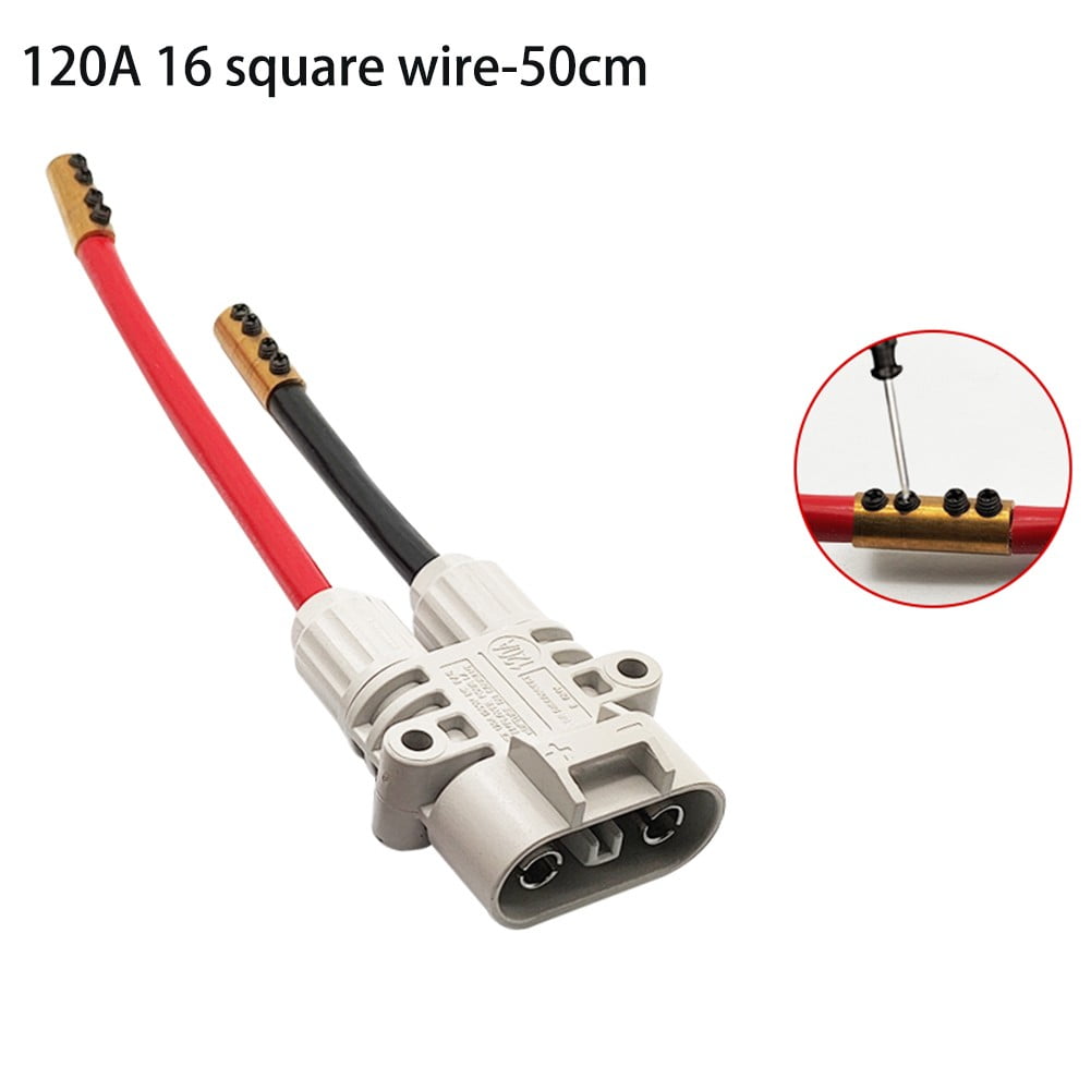 Forklift Generator Waterproof Electrical Male And Female Connector 120A