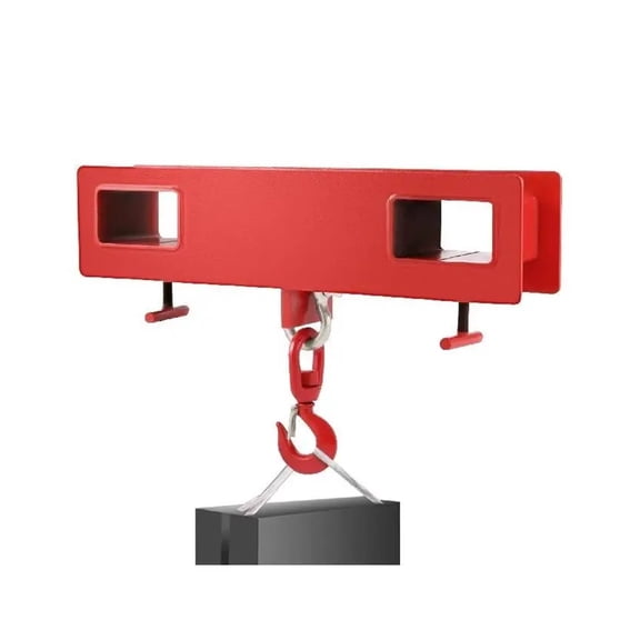 Forklift Lifting Hoist Swivel Hook, e Crane 4400 Lbs 2 Ton Capacity Lift e Crane Attachments Heavy Duty ,Easy to Use