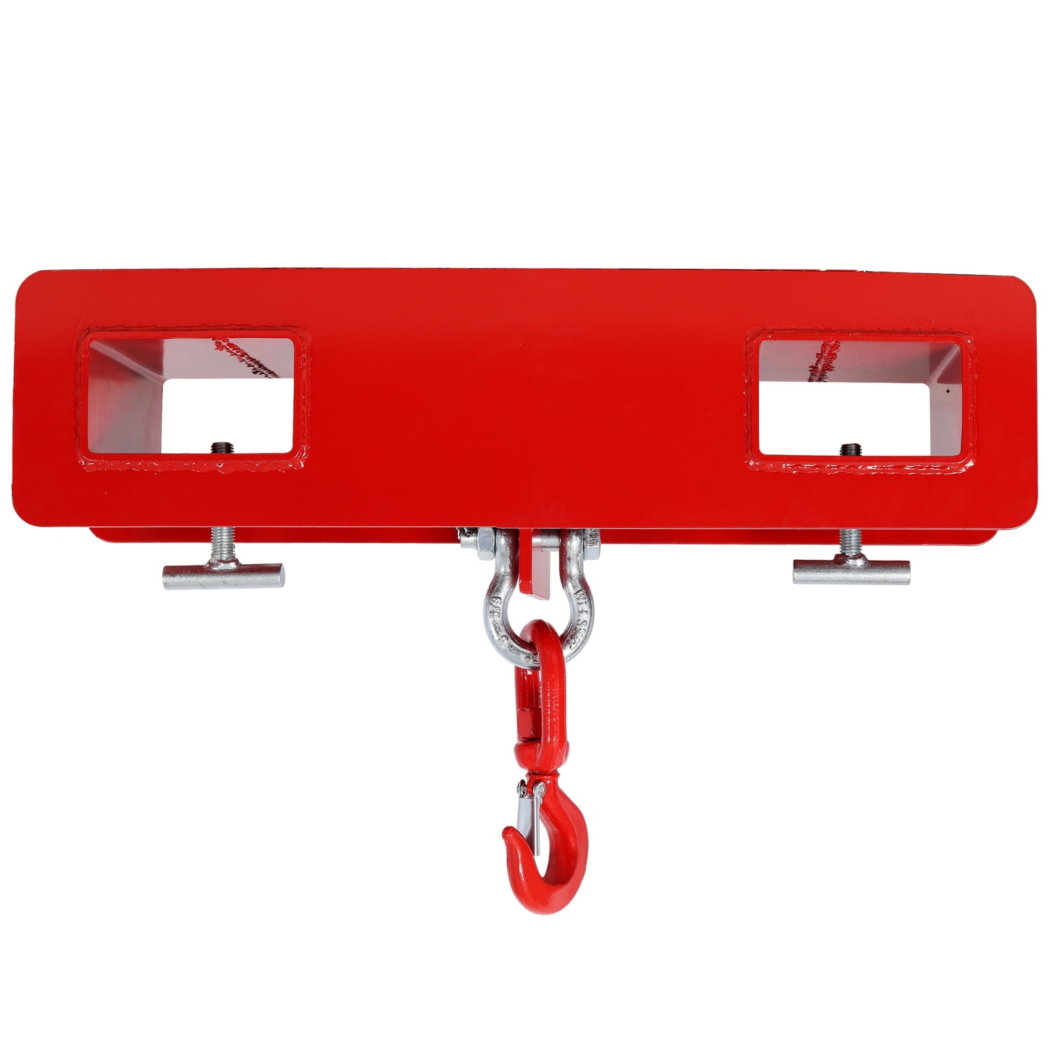 Forklift Lifting Hook Attachment, 4400 LB Capacity, 360° Swivel Hook, Tool-Free Mounting, Universal Fit