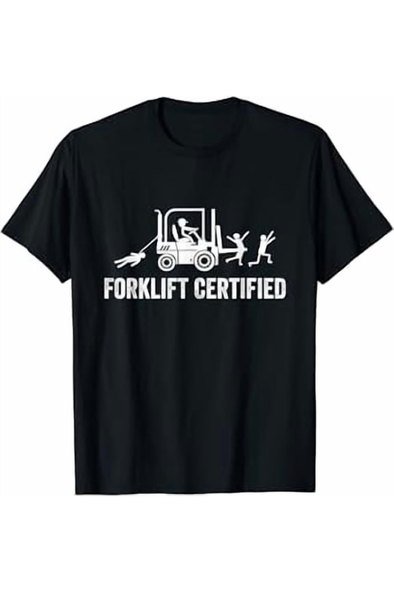 Forklift Operator Certified Vintage T-Shirt