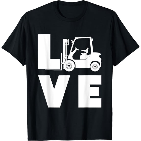 Forklift Operator Love Funny Driver T-Shirt