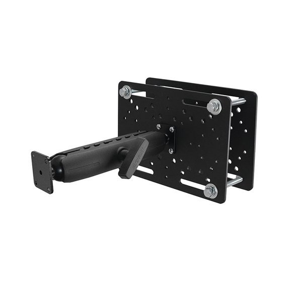 Forklift Overhead Guard Mount with AMPS Mounting Plate and 8.5" Shaft