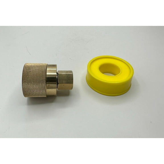 Forklift Propane Tank Connector; Floor Buffer Tank Coupler Female For REGO 7141F