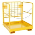 thumbnail image 1 of Forklift Safety Cage, 36"x36" Heavy Duty Forklift Man Basket Foldable Forklift Work Platform with Double Chain Guardrail Perfect for Aerial Work, 1 of 9