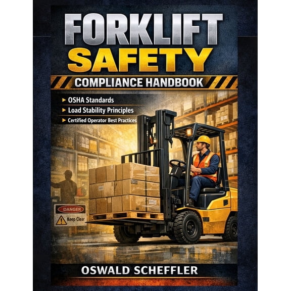 Forklift Safety Compliance Handbook: OSHA Standards, Load Stability Principles, and Certified Operator Best Practices, (Paperback)
