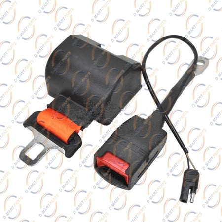 Forklift Seat Belt Retractable Orange N/C Universal Forklift Electric 60"