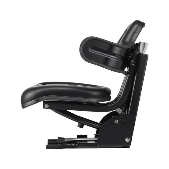 Forklift Seat Universal, Tractor Suspension Seat with Micro Switch, Adjustable Operator Seat for John Deere, Ford, Massey Ferguson