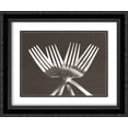 thumbnail image 1 of Forks 2x Matted 16x14 Black Ornate Framed Art Print by Mike Feeley, 1 of 2