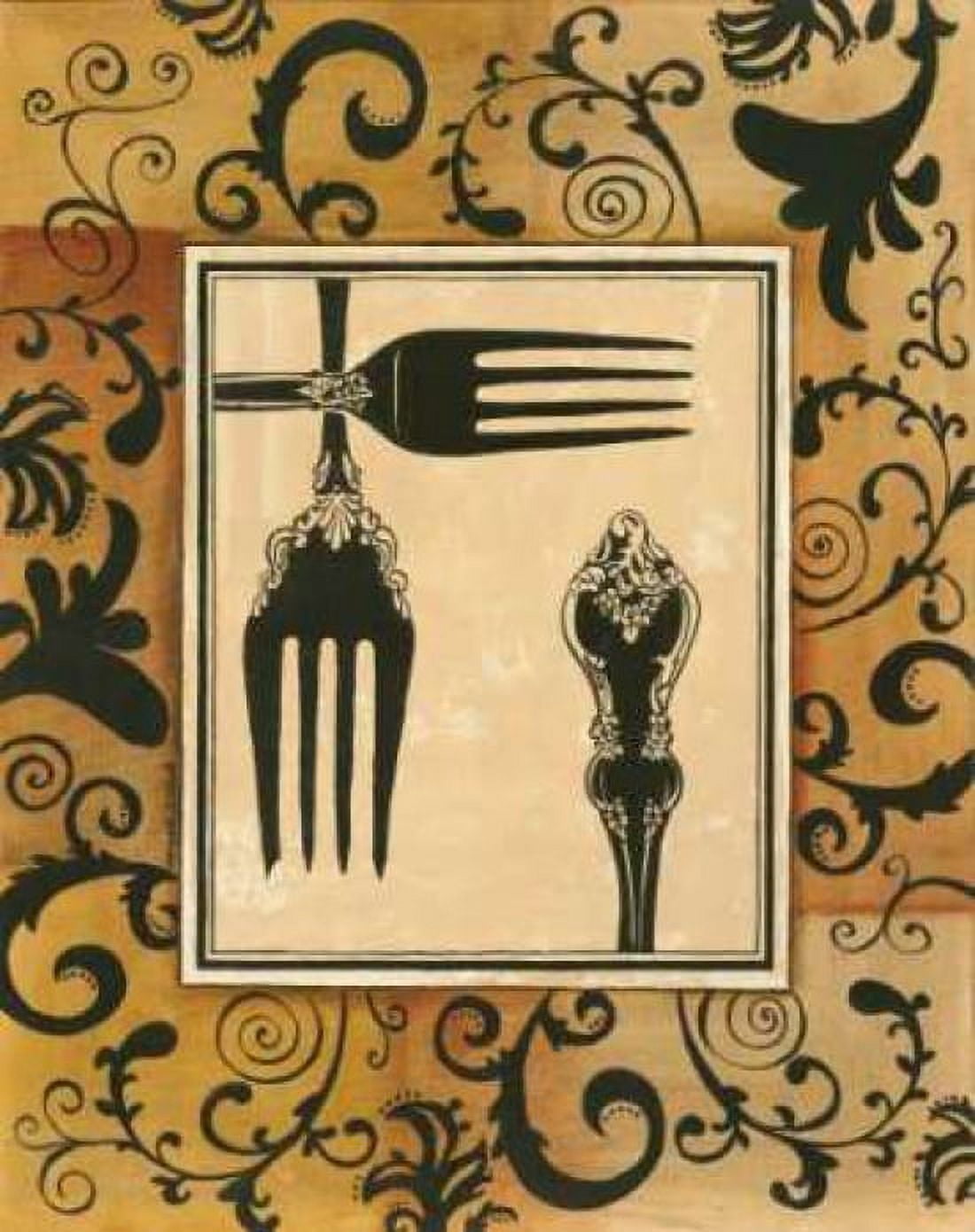 Forks Canvas Art - Gregory Gorham (24 x 30)