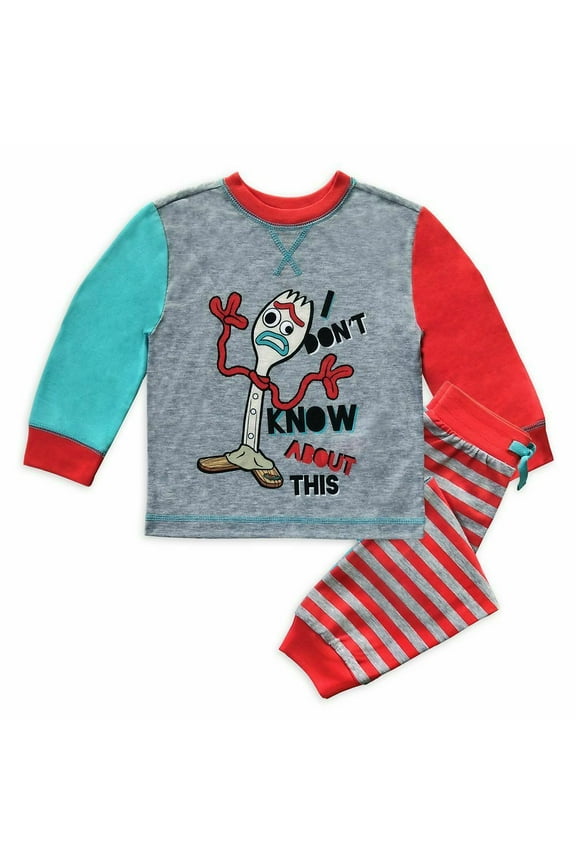 Forky Toy Story 4 Pajamas Set Boys Pj's Size 4