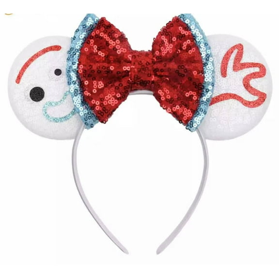 Forky Toy Story Inspired Minnie Ears, Toy Story Ears, White Ears, Toy Story Mickey Ears