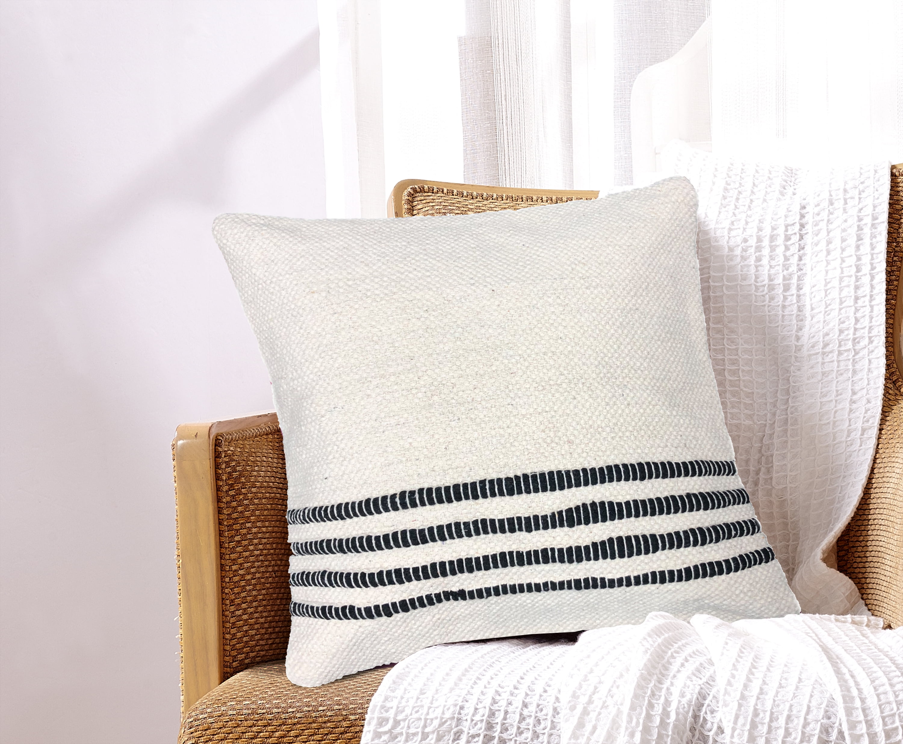Forli Cotton Throw Pillow 18x18