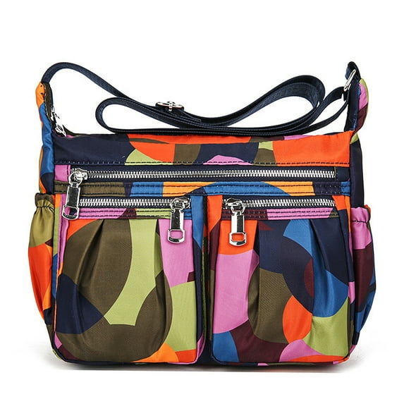 Forloe Crossbody Purses for Women Shoulder Handbags Lightweight Waterproof Nylon Travel Bag Ladies Pocketbooks