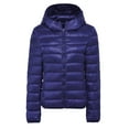 thumbnail image 1 of Forloe Women's Lightweight Packable Down Jacket Plus Size Quilted Puffer Coat with Hood, 1 of 6