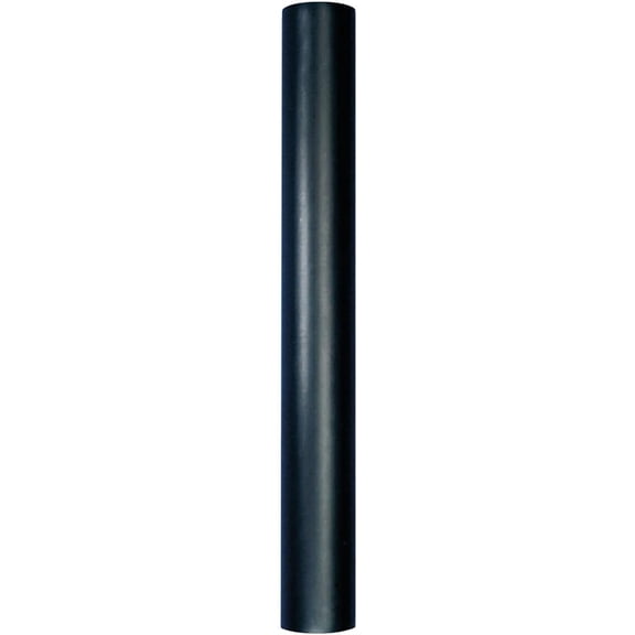 Form Fit PVC Foundation Sleeve 3" -Black | Flag Pole Foundation | 20" Long & Fits 3" Diameter Pole | Durable PVC Sleeve | Easy Installation | No Sand Required