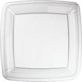 thumbnail image 1 of Form & Function Banquet Plastic Plate, Square, 10.25" , 8 Ct, 1 of 2