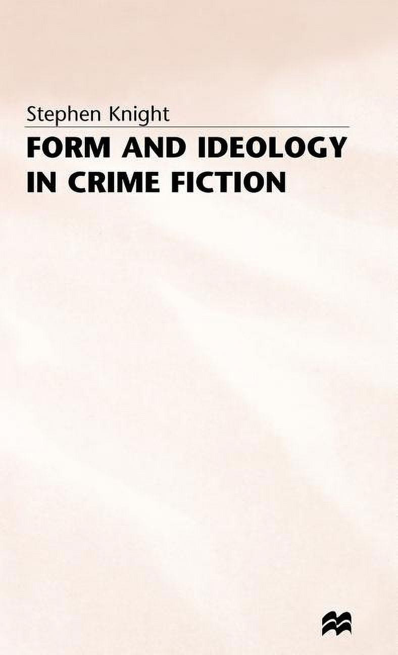 希少　Form & Ideology in Crime Fiction Form and Ideology in Crime Fiction, (Hardcover) - Walmart.com