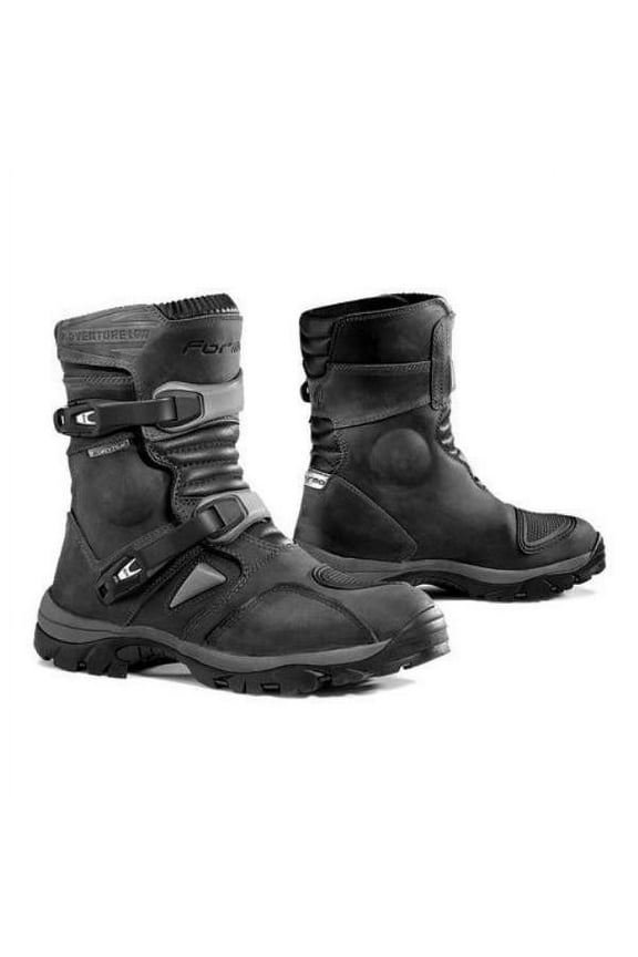 Forma Adventure Low Motorcycle Boots - Black FOALOBK