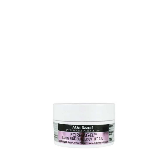 Formagel Mia Secret 0.5 oz nail gel Candy Pink