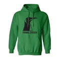 thumbnail image 1 of Formal Chicken Adult Hooded Sweatshirt, 1 of 3