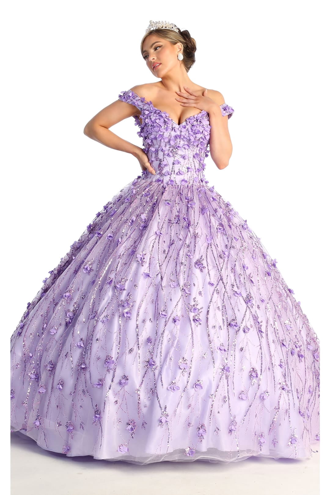 Sweet 16 Lilac LK192 Ball Gown Dress