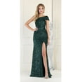 thumbnail image 1 of Women's May Queen Sparkle Dresses Hunter Green 16, 1 of 5
